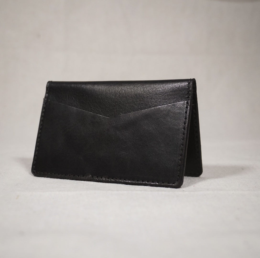 Bi-fold Card Wallet - Black